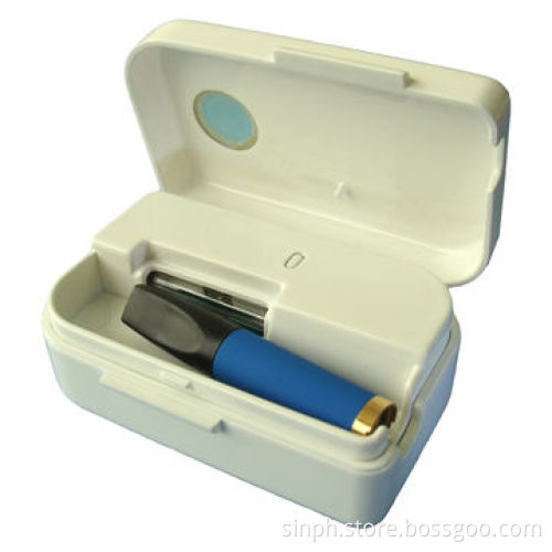 USB Mini UV-C Toothbrush Sterilizer for Travel Sanitation/Disinfection, Recharging Lithium Battery